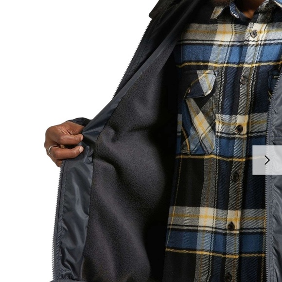 NWT | Brixton Claxton Parsons Arctic Fleece Lined Jacket / Size: Large - Picture 3 of 8